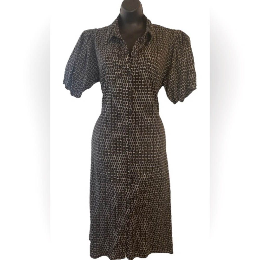 Who What Wear Button Front Dress